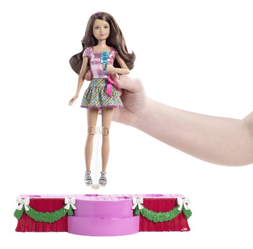 Imagen 4 de Mattel W2989 Barbie - Juego de muñecas cantantes y escenario