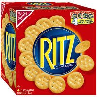Nabisco-Ritz Crackers, 4/12oz Packs