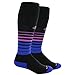 adidas Team Speed Soccer Socks, Black/Night Flash Purple/Flash Pink, Small
