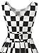 Dressystar Vintage 1950's Audrey Hepburn Style Rockabilly Swing Party Prom Dress