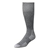Wells Lamont 9334MN Mens Light Weight Boot Socks, 2-Pairs, Grey, Size: 9 - 11