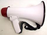 Commercial 25 Watt Megaphone + Siren / Extra Microphone