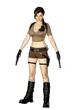 Tomb Raider Lara Croft Legend Deluxe Adult Costume X Small With Wig