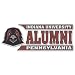 Indiana University of Pennsylvania Crimson Hawks Car Decals Hi Def A 6x6