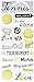Me & My Big Ideas Designer Chipboard Stickers, Tennis