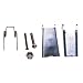 Campbell 916-U Steel Universal Latch Kit for 7-27 (7/16") Hook