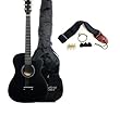 38" Black Cutaway...