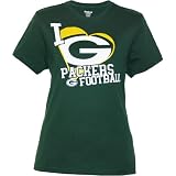 Green Bay Packers Scrapbook Love Womens T-Shirt