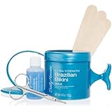 Sally Hansen Extra Strength Brazilian Bikini Waxing and Shaping Kit, 4.5 Ounce