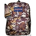 Jansport SuperBreak SKULL PUNK BIG Backpack Bag Brown