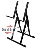 Floor Guitar AMPLIFIER AMP Speaker Monitor Tilt STAND Griffin Floor Guitar AMPLIFIER AMP Speaker Monitor Tilt STAND Griffin