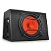 Produkt-Bild: aktiver Auto-Subwoofer 30cm (12") 500W schwarz orange