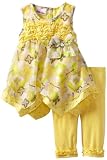 Little Lass Baby-Girls Infant 2 Piece Skimmer Set With Bow