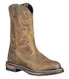 Men's Rocky 10 EH WP Branson Crazyhorse Pull On Western Cowboy Boots