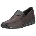 Rieker Doro 44354-00, Damen Slipper, braun, (schwarz/umbra 0)