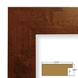 18x24 Picture Frame / Poster Frame 2" Wide Complete Dark Walnut Frame (FM74DKW)