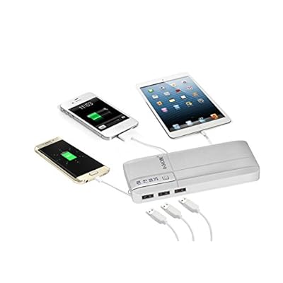 U-Globe Full Capacity 11000mAh Power Bank(White) with 1 Year warranty