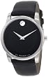 Movado Men's 0606502 Museum Stainless Steel Black Museum Dial Strap Watch from Movado