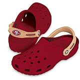San Francisco 49ers Adult Crocs