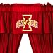 NCAA Iowa State Cyclones - 5pc Jersey Drapes Curtains and Valance Set