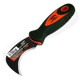 Tooluxe Linoleum Banana Knife Hook Axe with Soft Grip by Tooluxe