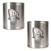 New Jersey Nets NBA 2pc Stainless Steel Can Holder Set - Primary Logo