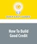 How To Build Good Credit