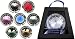 14 Piece with Swarovski Crystal FOLDING Mixer - Amber, Blue, Clear, Green, Pink, Purp...