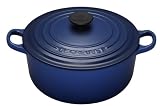 Le Creuset 2-3/4 Quart Round French Oven, Cobalt