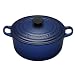 Le Creuset Cast Iron Round Casserole, Graded Blue, 20 cm