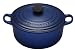 Le Creuset Cast Iron Round Casserole, Graded Blue, 20 cm