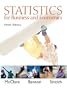 Statistics for Business and Economics (9th Edition)
