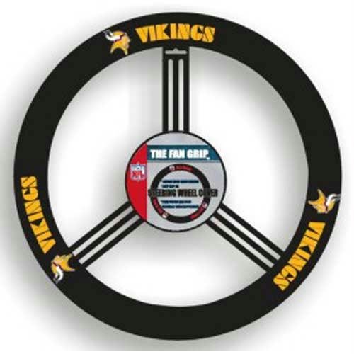 Fremont Die Minnesota Vikings Steering Wheel Cover