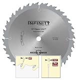 010-124, 10 x 24 Tooth Thin-Kerf Ripping... from 10" Table Saw Blades