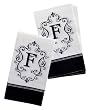 Monogram Paper Napkin - F