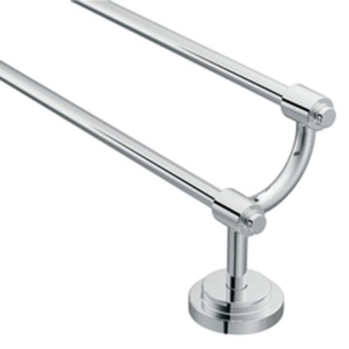 Moen DN0722CH Inspirations 24-Inch Double Towel Bar, Chrome