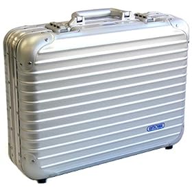 Rimowa Topas Aluminum Silver Attache Case Casual Briefcases