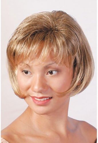 Hair Fashions April - Color shown 16/613 - 8/20F - ( 3 Tone - Dark &amp; Medium Chestnut Blend w/ Honey Blonde Highlights)