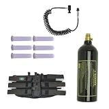 Paintball Pack - 6+1 Harness & Pods, Coiled Remote, & 20oz Tank
