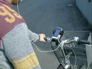 Cover image : 自転車用携帯端末ホルダー「BICYCLE PHONE HOLDER」