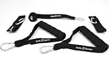 Premium Resistance Band Handle, Ankle, & Door Anchor Set