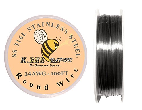Genuine Kbee's SS 316L Stainless Steel 34 Gauge - 100ft