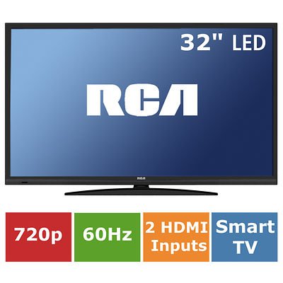 RCA 32" 720p 60Hz LED HDTV/DVD Combo with ROKU Streaming LRK32G30RQD
RCA 32" 720p 60Hz LED HDTV/DVD Combo with ROKU Streaming LRK32G30RQD