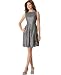 Maggy London Brocade Bubble Dress Gunmetal 12