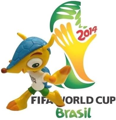 World Cup 2014 Brazil 3D Official Mascot-Fuelco Posing - Collectible Figurine-3"