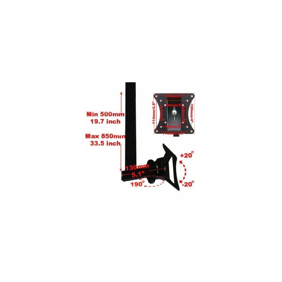 Videosecu Lcd Led Monitor Tv Ceiling Mount For Most 15 27 Flat