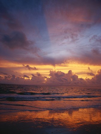 A Multi-Hued Sunset over Marco Island, Florida