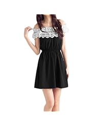 Elasticized   Waistline Above the Knee Off the Shoulder Bateau Neck Polyester/Spandex  Dress
