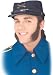 Brown Mutton Chops Side Burns (As Shown;One Size)