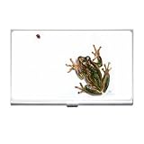 Limited Edition Violano Business Card Holder Frog Ladybug Art
